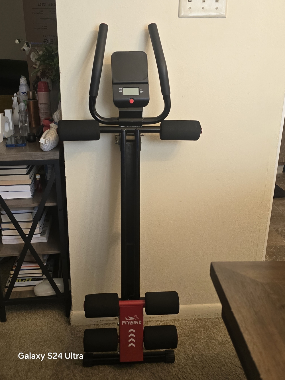 Black and Red Full Body Workout Machine